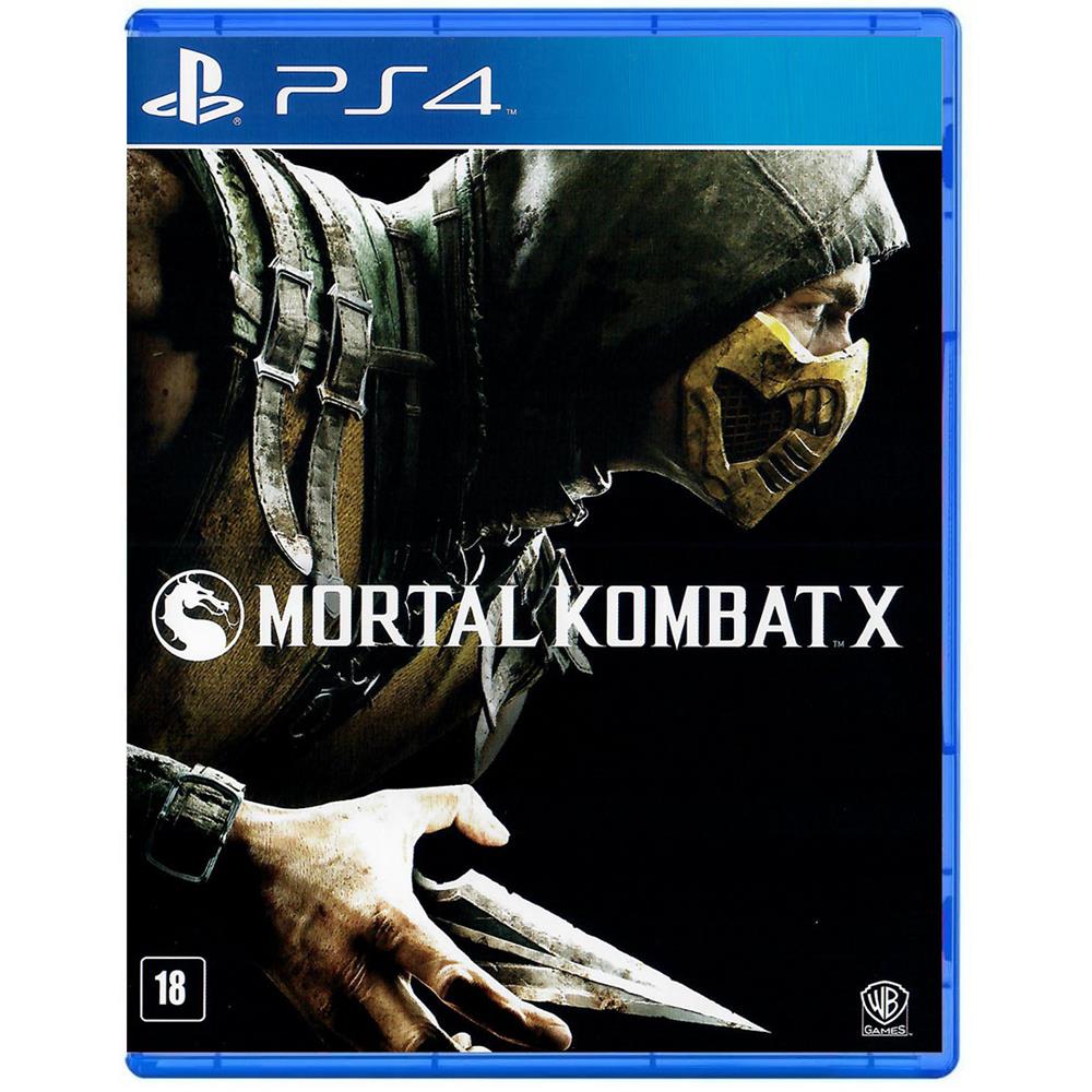 Mortal Kombat X Ps4 #1 (Com Detalhe) (Jogo Mídia Física) - Arena Games -  Loja Geek